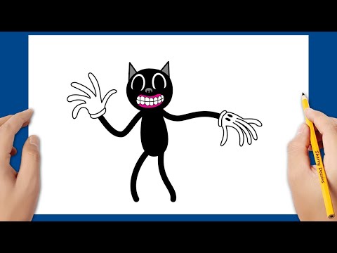 Comment dessiner Cartoon Cat facile