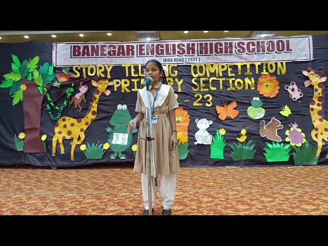 Story telling competition 2022-23 Primary Section (Std VI-VIII)