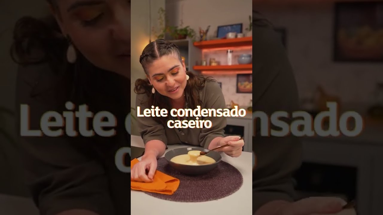 Leite condensado caseiro com apenas 2 ingredientes