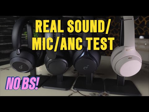 Die besten Kopfhörer 2025 | Soundcore Q35 vs. Space One vs. Space One Pro vs. Sony WH-1000XM4