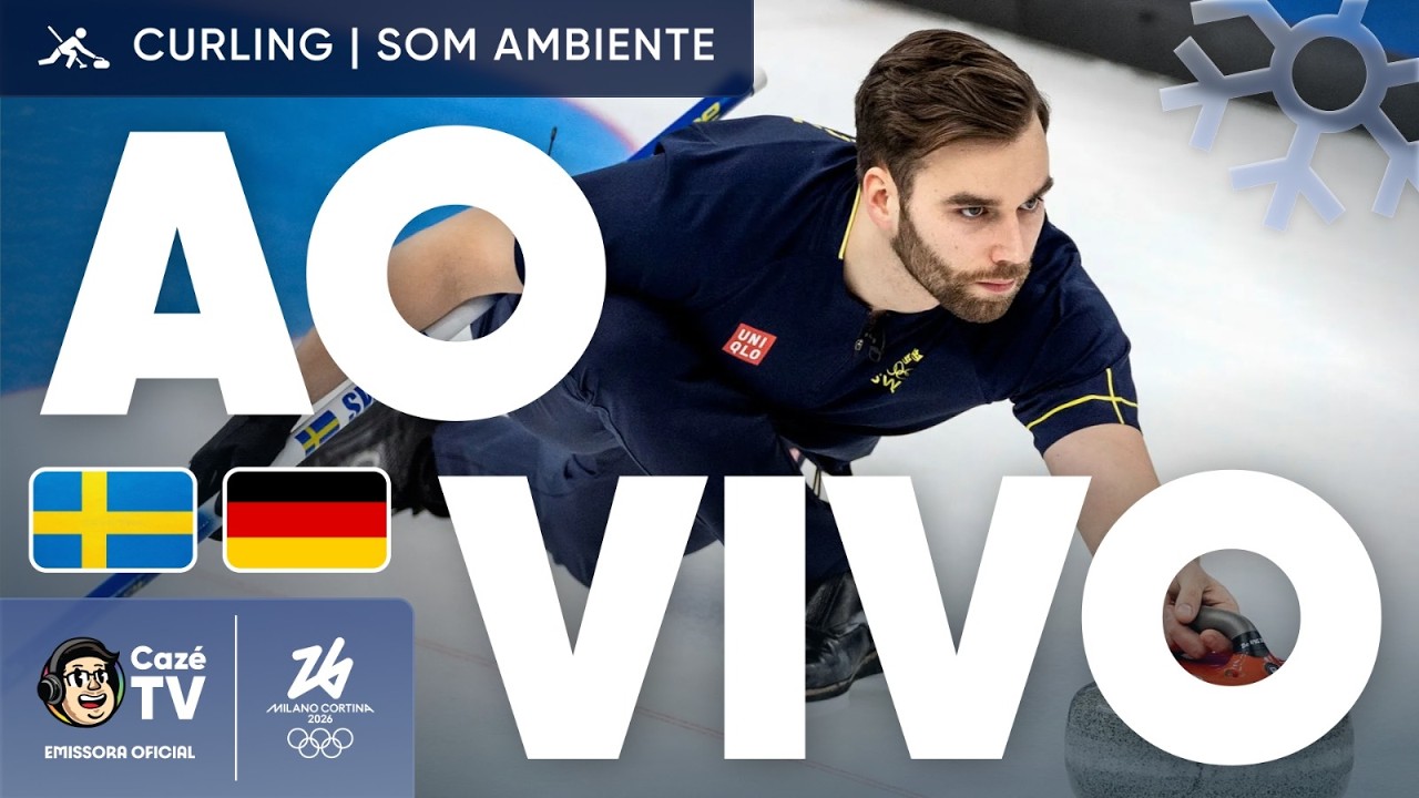 CURLING MASCULINO | OLIMPÍADAS DE INVERNO 2026 | SUÉCIA X ALEMANHA