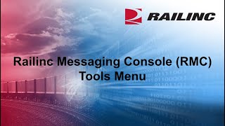 RMC: Tools Menu