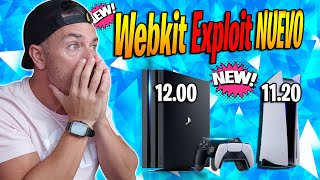 BOOM! NUEVO WebKIT EXPLOIT para PS4 12.00 y PS5 hasta 11:20 -Recien Lanzado! Ojala Funcione, Lo dudo