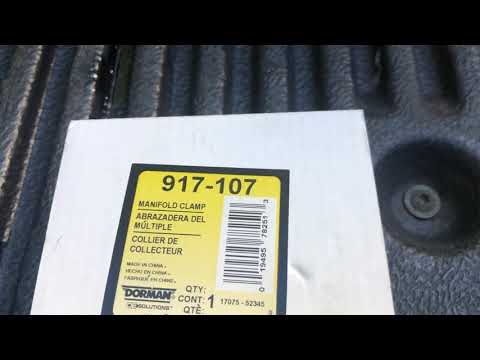 5.3, 6.0, Chevy, GMC easy exhaust manifold repair. Dorman 917-107