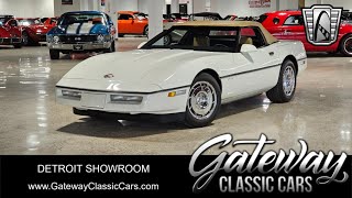 Video Thumbnail for 1986 Chevrolet Corvette Convertible