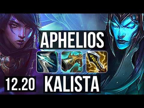 APHELIOS & Thresh vs KALISTA & Amumu (ADC) | Rank 4 Aphelios, Quadra | EUW Challenger | 12.20