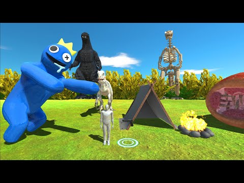 Build Barracks Against The Attack Of Godzilla - Animal Revolt Battle Simulator