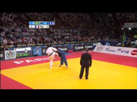 Francia Brasil (2/3) - Campeonato del Mundo de Judo Paris 2011 Final Equipos Masculinos