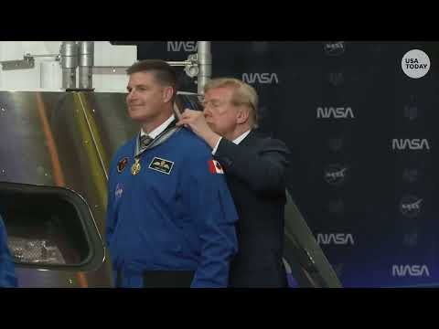 Trump presents Artemis II crew with Congressional Space Medals of Honor: See the full ceremony