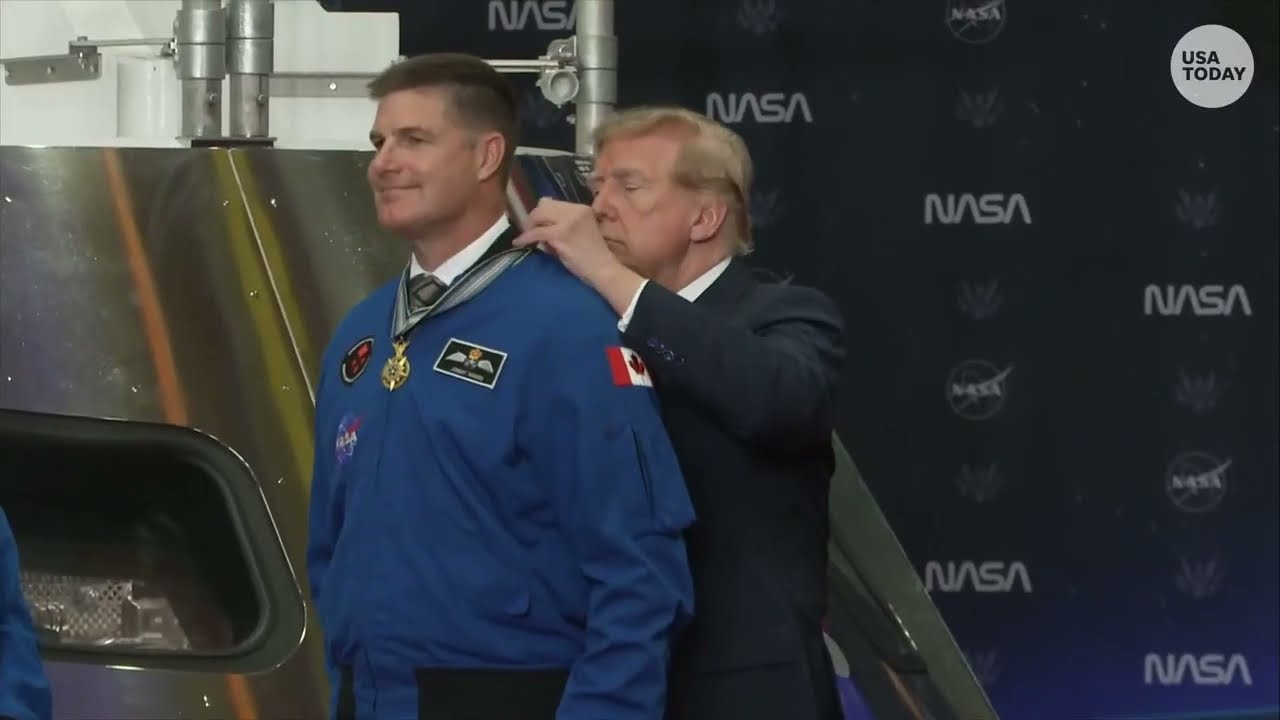 Trump presents Artemis II crew with Congressional Space Medals of Honor: See the full ceremony