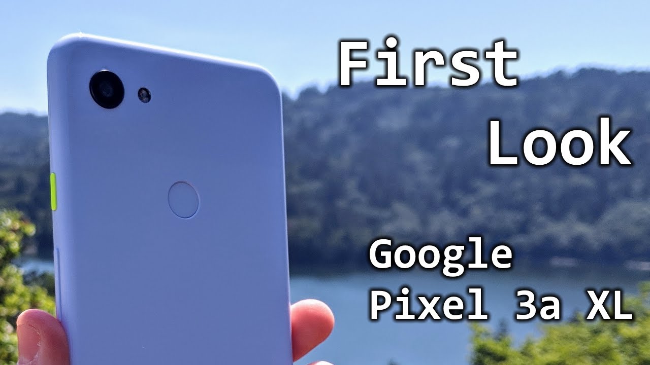 In-depth first look at the purple Google Pixel 3a XL