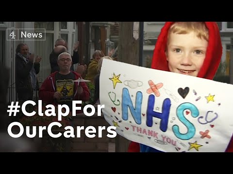 私たちはあなたに感謝しています。英国は再び私たちの介護者を拍手するために噴出 (We thank you: UK erupts to clap our carers once again)