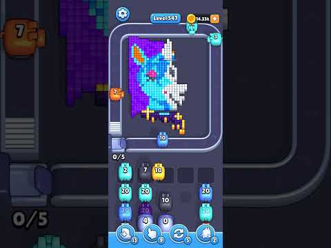 Pixel Flow Level 547 Walkthrough