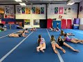 SUBSCRIBE Gymnastics Warm Up Game Magnet Tag