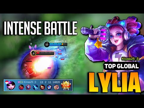 Lylia Best Build 2023 [ Lylia Gameplay Top Global ] Kiyaa25 :3 - Mobile Legends