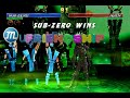 Mortal Kombat Project 4 1 Season 2 5 MK1 Sub Zero Finishers