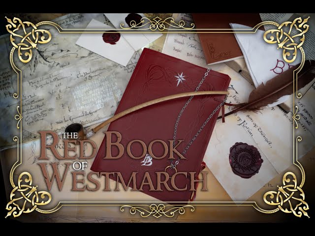 Vídeo relacionado con Bilbo Libro de Cuero Rojo Westmarch Réplica Historia de Bard en Hobbiton Memoir, rosso