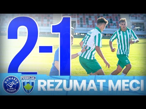 REZUMAT - Dunărea Giurgiu 2-1 Progresul Spartac - LIGA A 3-A - ETAPA A 9-A