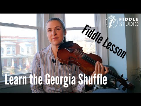 Shuffles and slurs for the fiddle