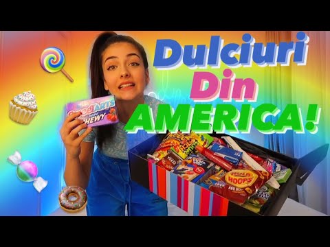 Încerc  dulciuri din AMERICA!🤭🍭🤢