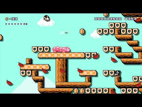 Four Season Forest (Super Mario Maker)