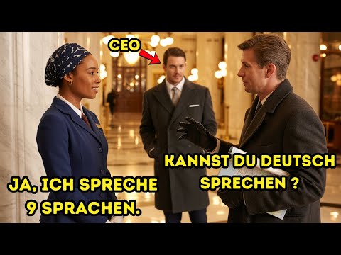 CEO hört, dass der Hausmeister 9 Sprachen spricht – seine nächste Aktion überrascht das ganze Büro !