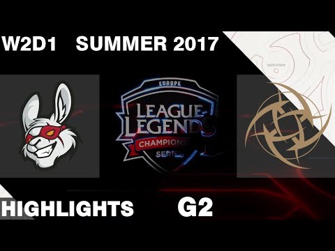 MSF vs NIP | Game 2 | HIGHLIGHTS | EU LCS SUMMER 2017 | Misfits vs Ninjas in Pyjamas