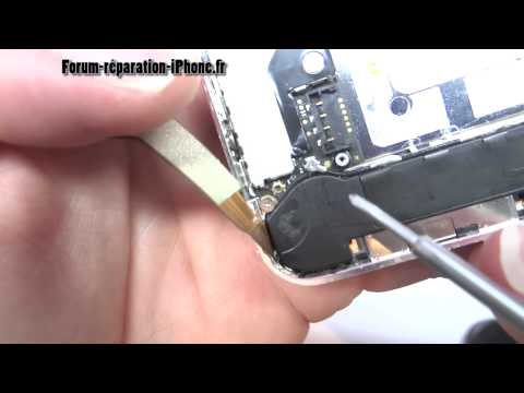 comment reparer le micro de l'iphone 4