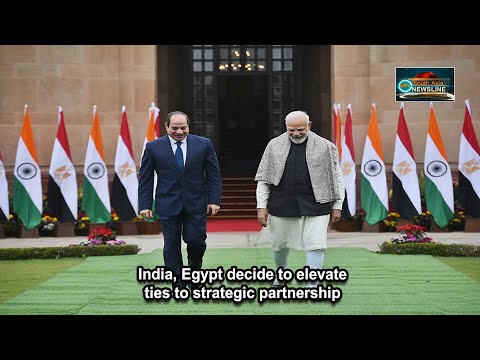 India, Egypt decide to elevate ties to strategic partnership
