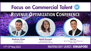 HSMAI ROC 2023 Panel on Focus On Commercial Talent in Hospitality Singapore