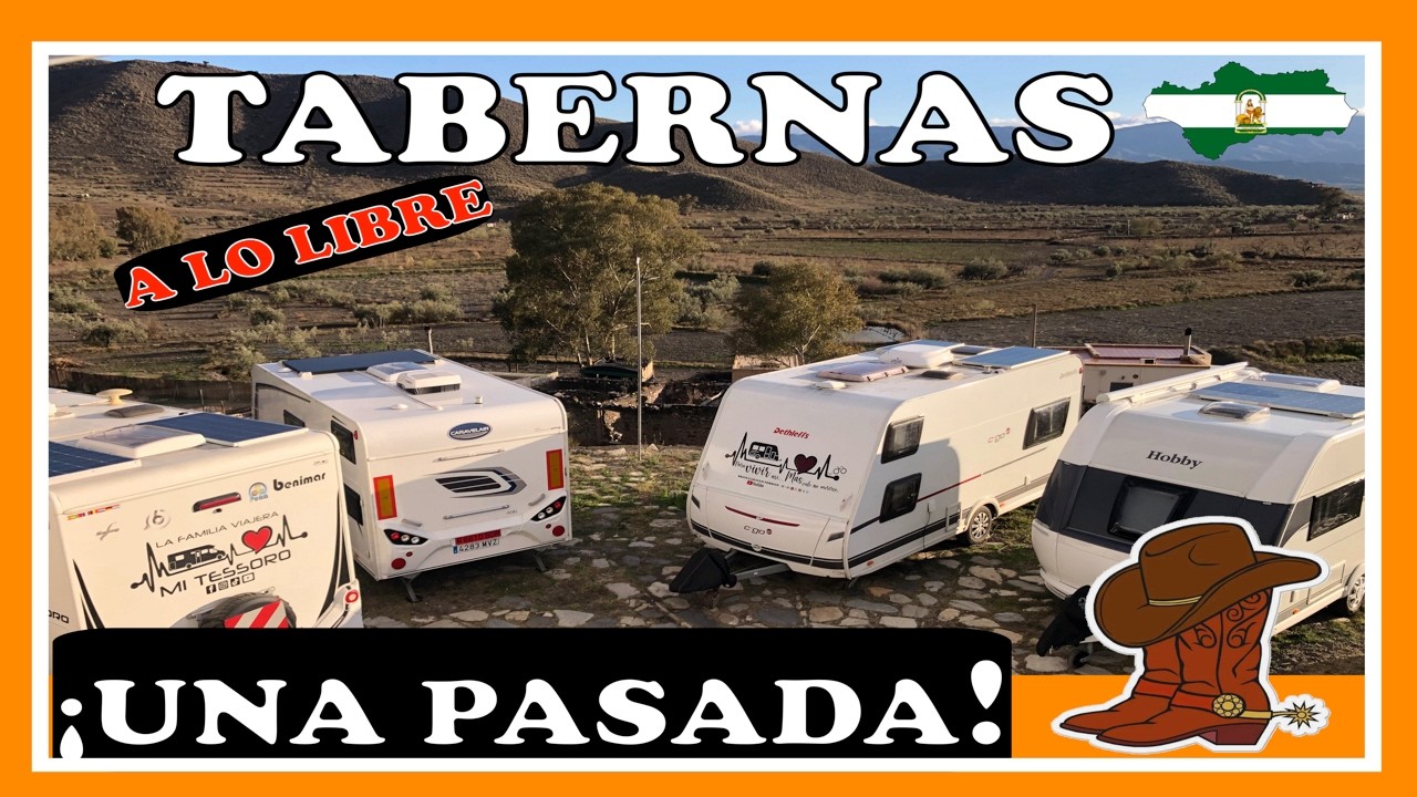 Un lugar alucinante para CARAVANA, AUTOCARAVANAS y CAMPERS