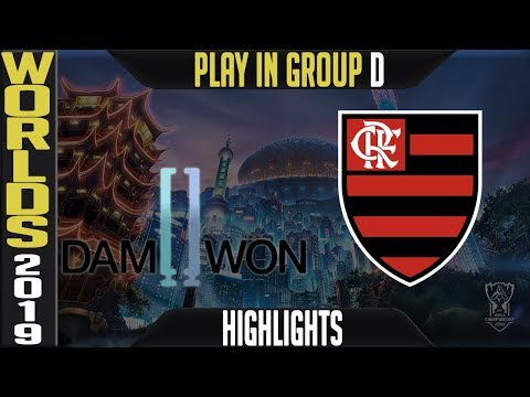 DWG vs FLA Highlights | Worlds 2019 Play In Day 2 Group D | Damwon Gaming vs Flamengo Esports