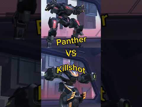 Panther VS Killshot #mecharena #mechbattle #gaming