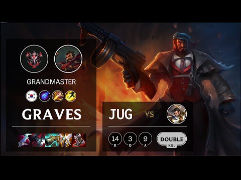 Graves Jungle vs Xin Zhao - KR Grandmaster Patch 11.12