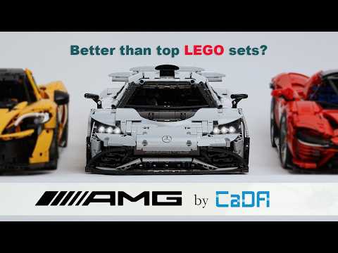 Kann CaDA Mercedes AMG ONE mit LEGO Technic konkurrieren?