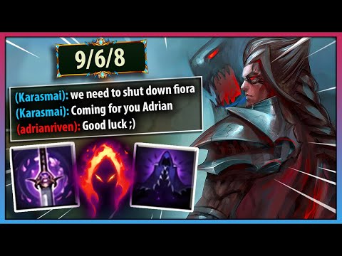 Going up Against One Of The ABSOLUTE GODS of SOLO QUEUE (FT. ADRIAN RIVEN) - League of Legends