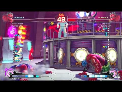 SSF4 Rank Match  Wildcat815 (HK)  vs  wein yk (HK)