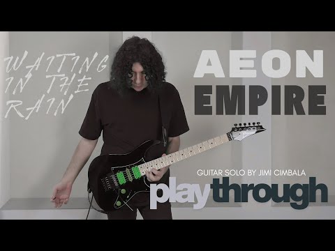 AEON EMPIRE - Waiting in the rain (guitar solo)