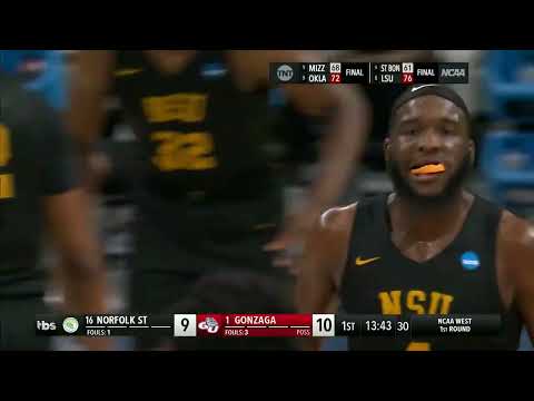 Gonzaga vs Norfolk State 03/20/2021 (NCAA Tournament First Round)