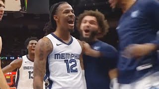 Ja Morant Shocks Crowd With Game Winner In Return Debut! Grizzlies vs Pelicans