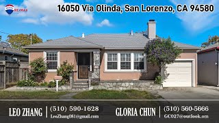 16050 Via Olinda, San Lorenzo, CA 94580