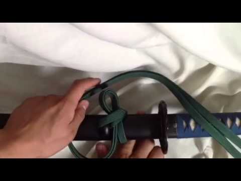 How to tie your Sageo into a Butterfly Knot