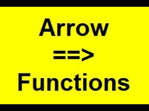 Arrow Functions in JavaScript | Arrow Functions Tutorial | Arrow Functions in JS