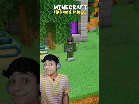 Minecraft tips and tricks part 3 in hindi #shorts #minecraft