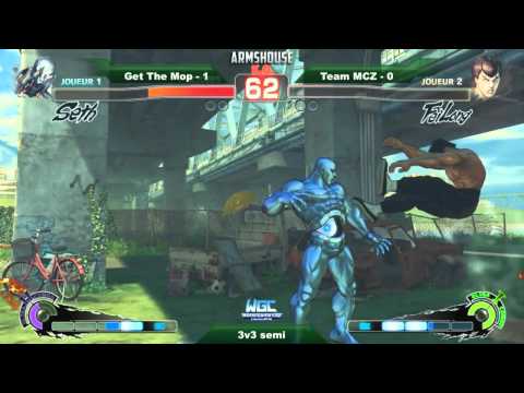Get The Mop vs MCZ - 3v3 semi SSFIV WGC