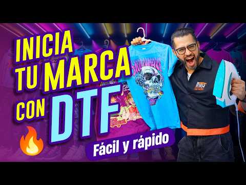 How to print DTF? 🔥Complete Course🔥 Start your brand at home! 😱💥