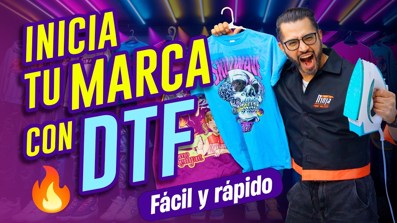 How to print DTF? 🔥Complete Course🔥 Start your brand at home! 😱💥