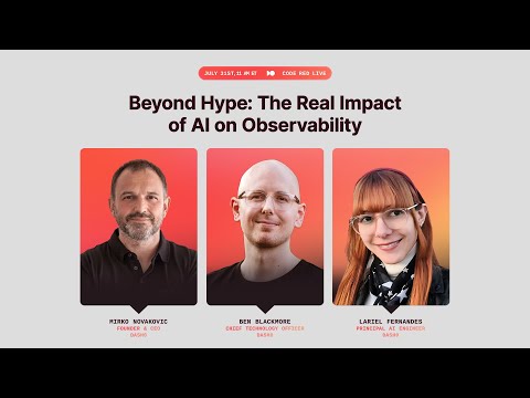 #31 - Code RED LIVE: Beyond Hype - The Real Impact of AI on Observability