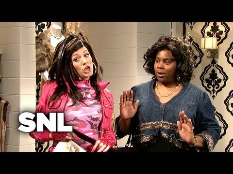 Virginiaca Shops for a Beaded Skirt - SNL
