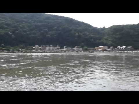 Der Rhein bei der Loreley im Juli 2013 in HD